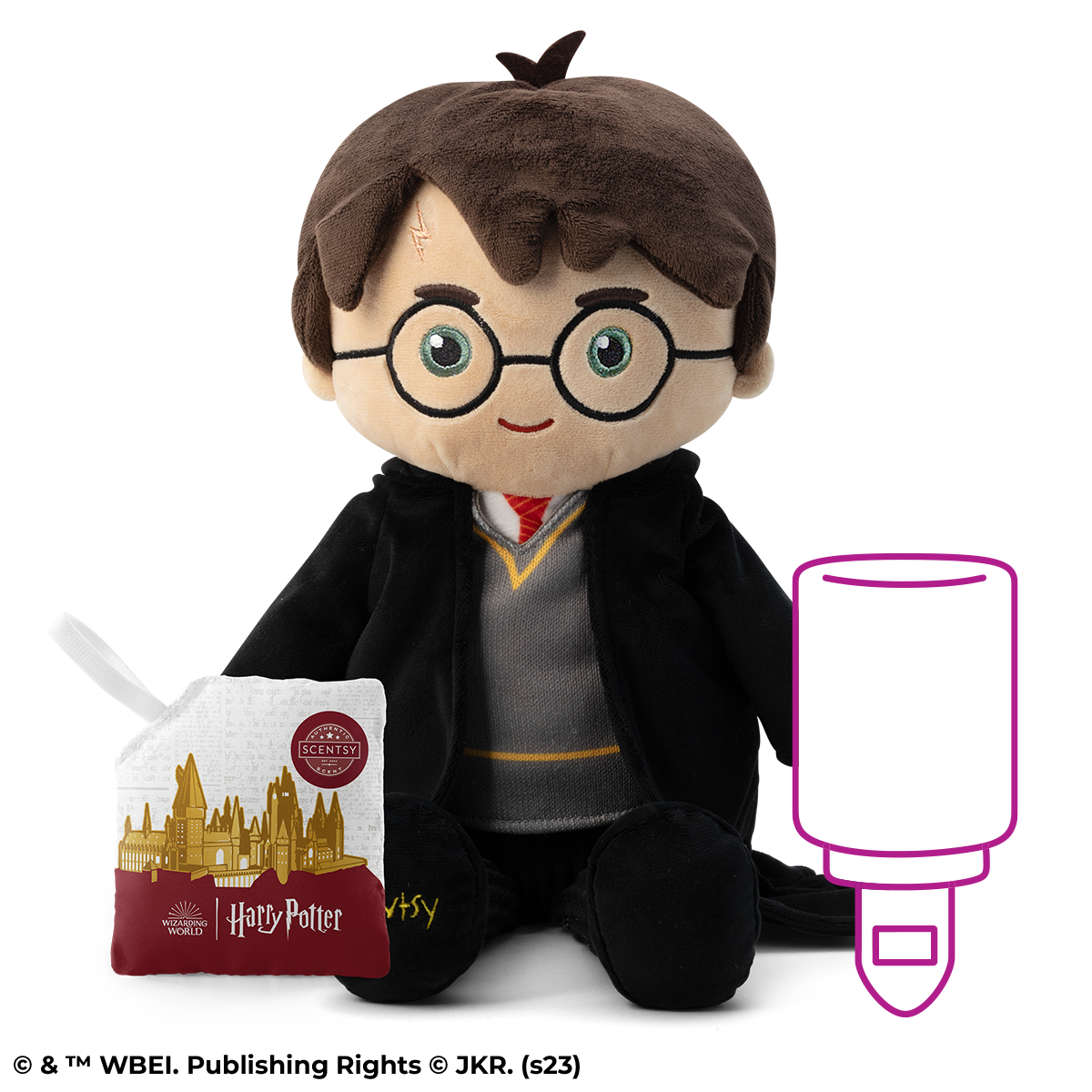 Harry Potter Scentsy Buddy and Hogwarts House Scentsy Mini Warmer Bundle