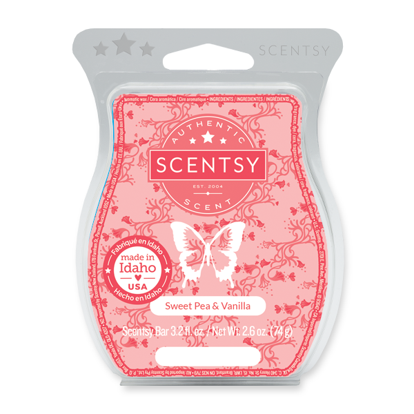 Sweet Pea & Vanilla Scentsy Bar
