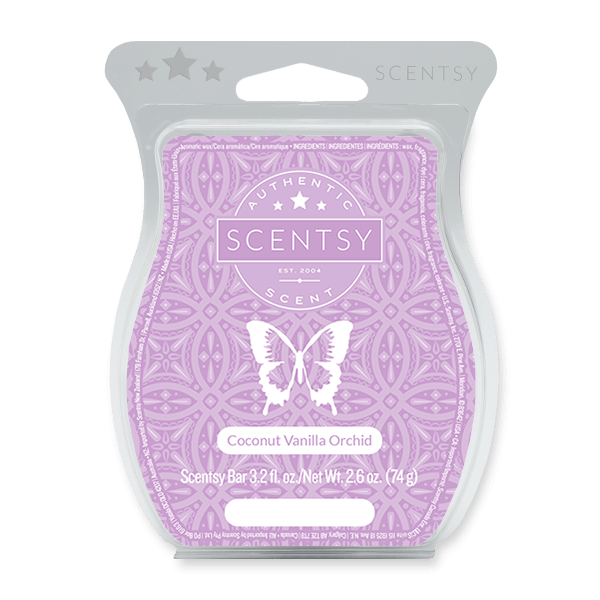 Coconut Vanilla Orchid Scentsy Bar