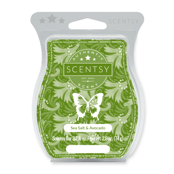 Sea Salt & Avocado Scentsy Bar