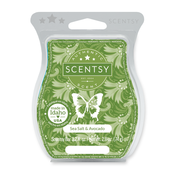 Sea Salt & Avocado Scentsy Bar