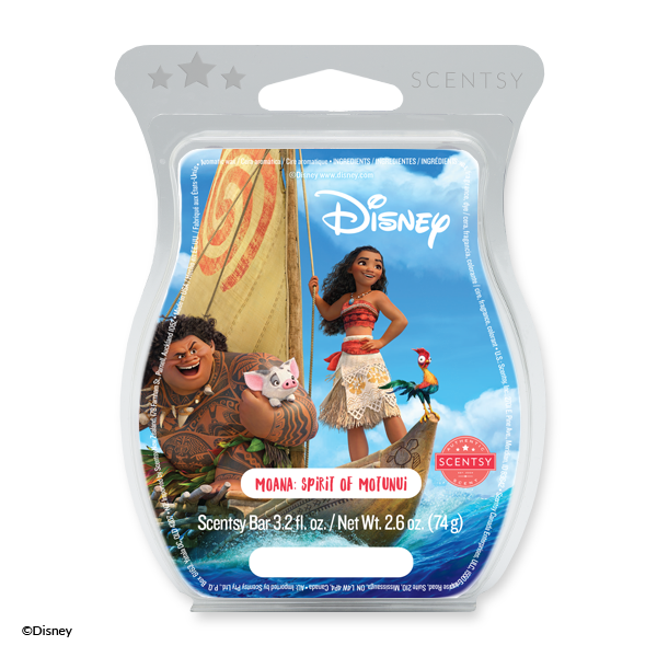 Disney Moana Spirit of Motunui Scentsy Bar