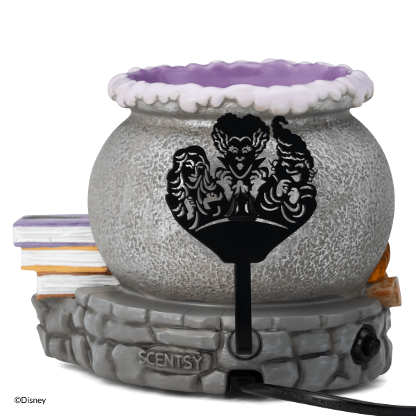 SOLD good OUT Disney Scentsy Hocus Pocus Warmer and 1 FREE Sanderson Sisters Wax Bar.