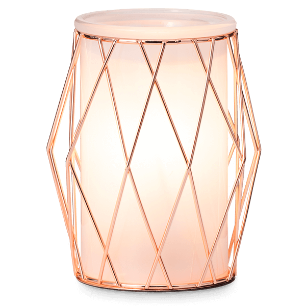 Wire You Blushing? Warmer at Scentsy - FRONT LIT