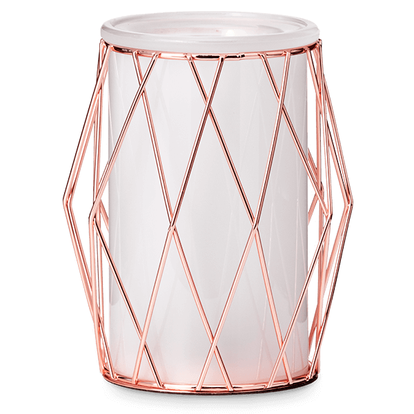 Wire You Blushing? Warmer at Scentsy - FRONT UNLIT