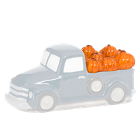 Scentsy Retired Pumpkin Delivery shops Blue Truck