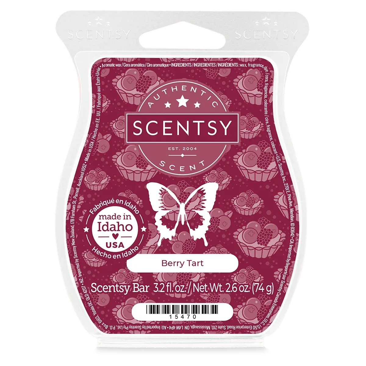 Berry Tart Scentsy Bar