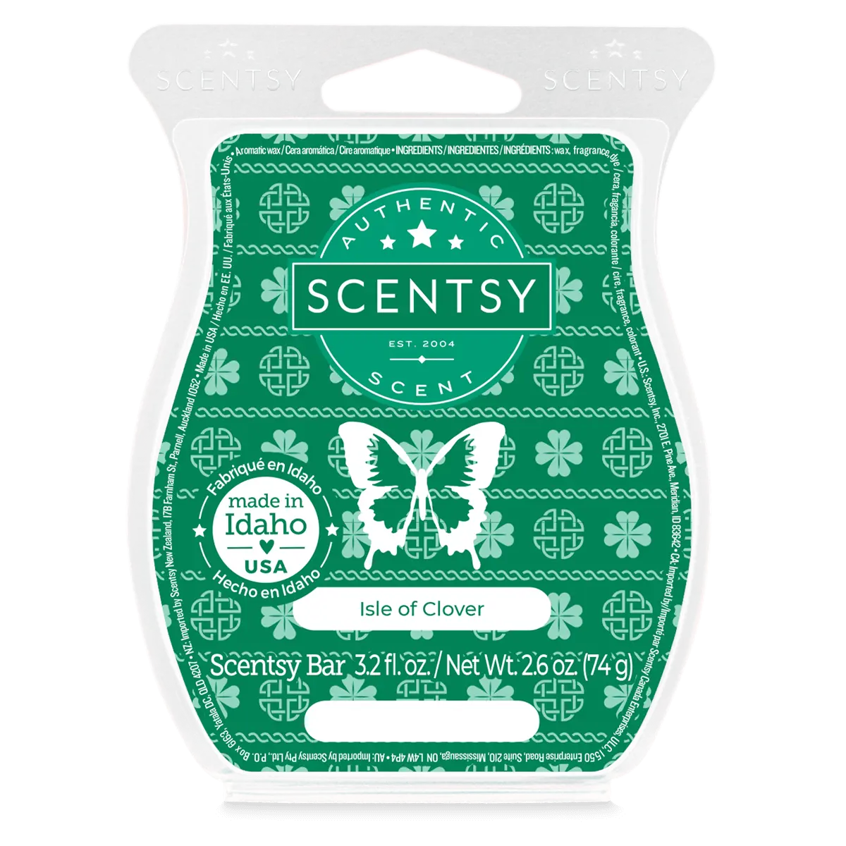 Isle of Clover Scentsy Bar