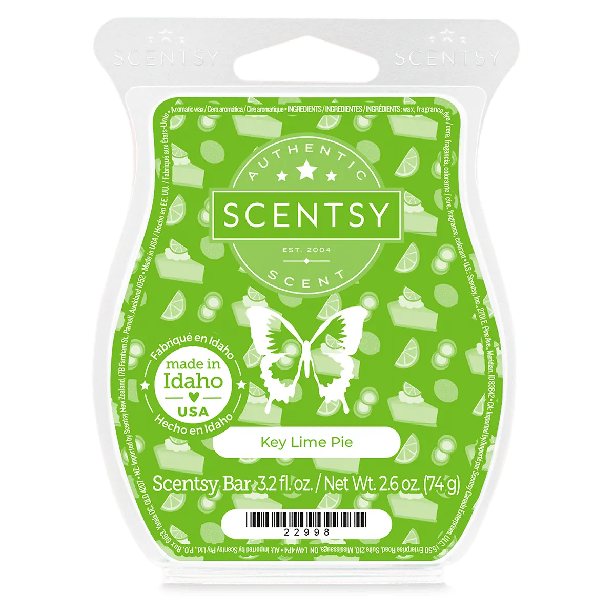 Key Lime Pie Scentsy Bar