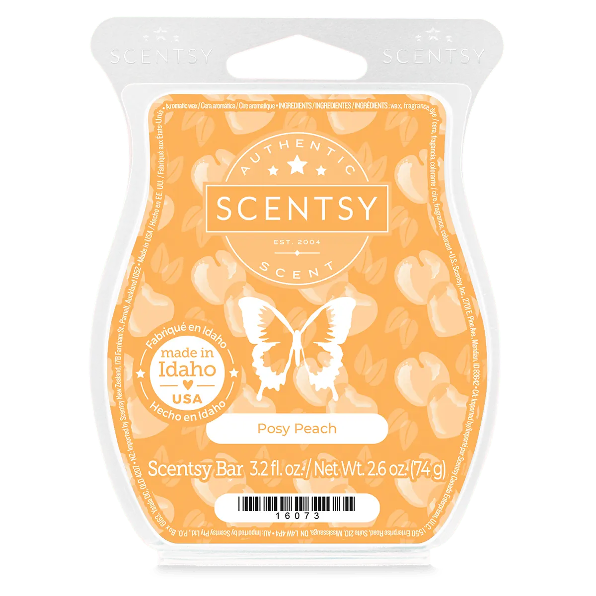 Posy Peach Scentsy Bar