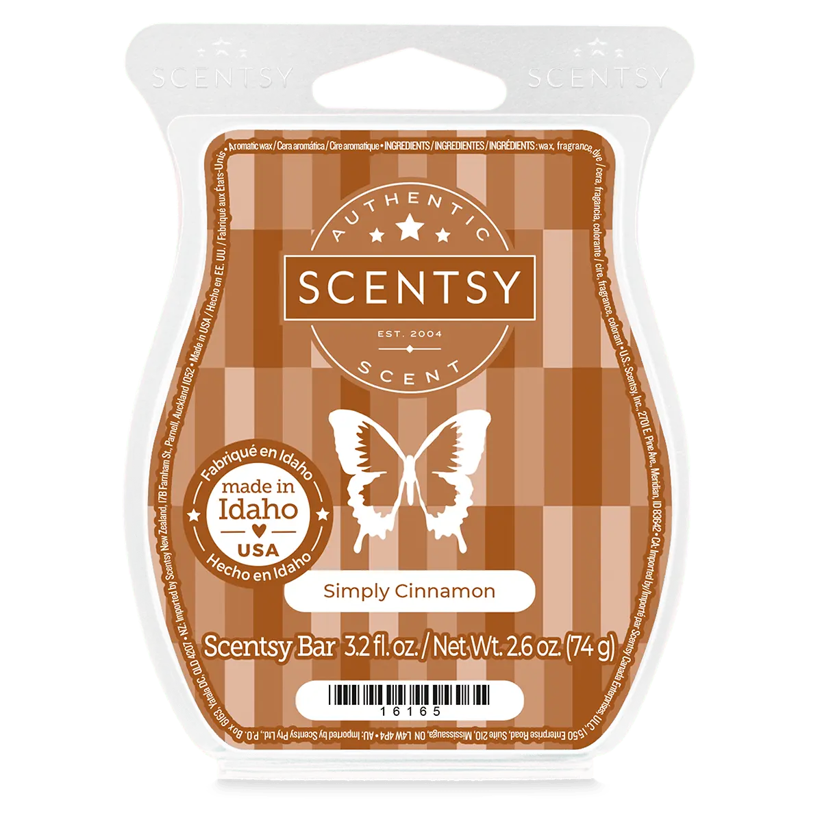 Simply Cinnamon Scentsy Bar