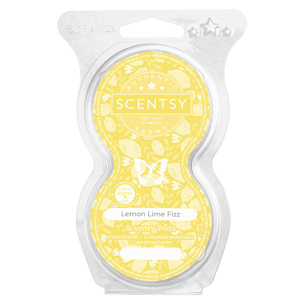 Lemon Lime Fizz Scentsy Pod Twin Pack