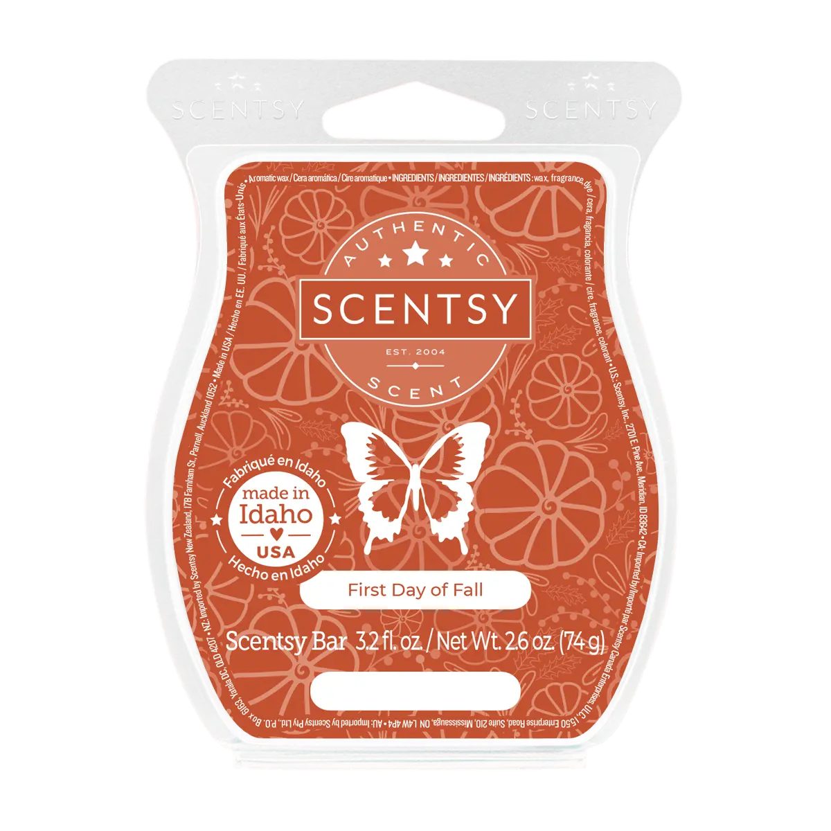 Fall Feelin' Scentsy Bar