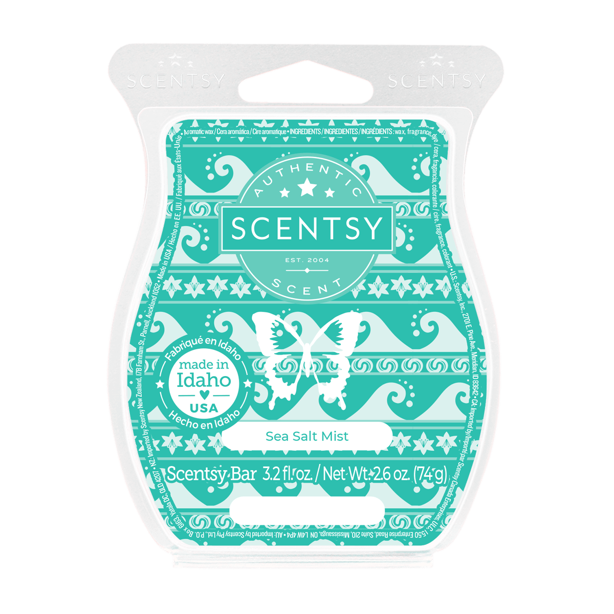 Sea Salt Mist Scentsy Bar